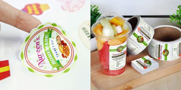 標簽模切應用 激光模切機可以快速的切割且沒有燒痕(圖2)